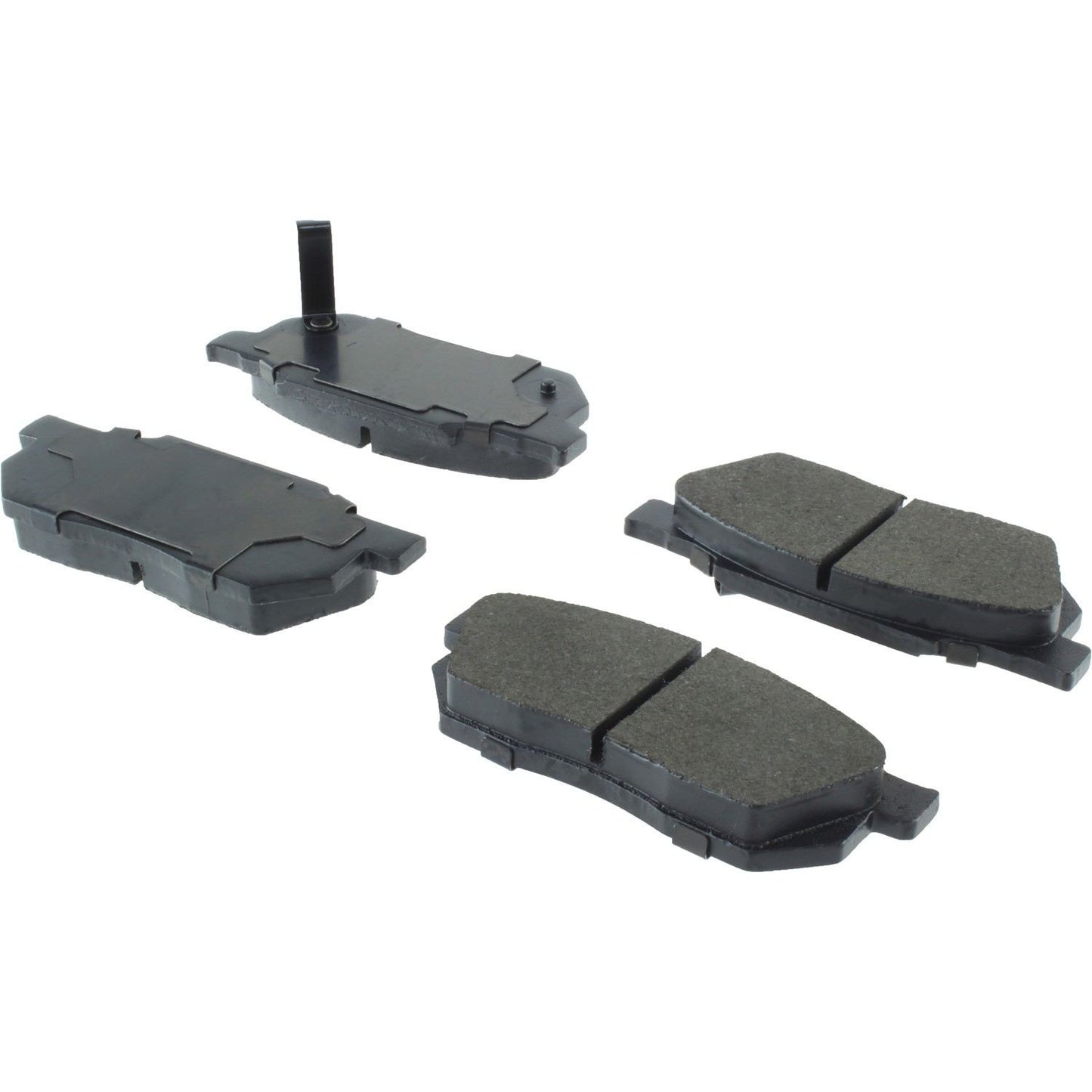 Centric Parts Disc Brake Pad Set Premium Semi-Metallic with Shims for 1984-1999 Honda Civic CRX EV Plus Insight Prelude Wagovan 300.02560