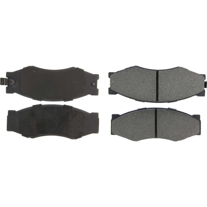 Centric Parts Disc Brake Pad Set Premium Ceramic with High Performance Shims 300.02660