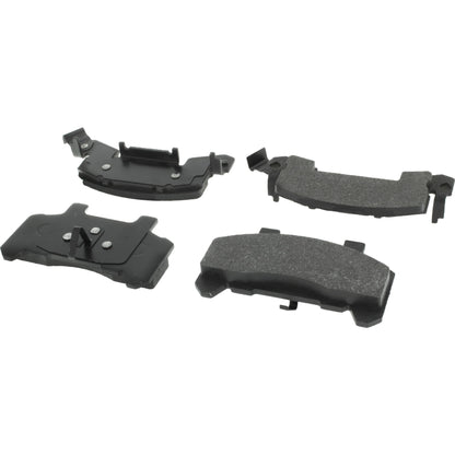 Centric Parts Disc Brake Pad Set Premium Semi-Metallic with Shims 300.02890