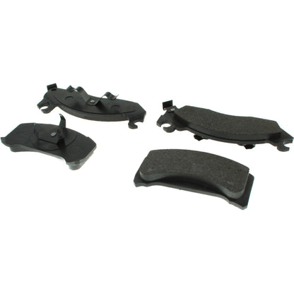 Centric Parts Disc Brake Pad Set with High Performance Shims for Passenger Cars and Light Duty Trucks 300.03100
