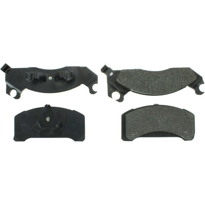 Centric Parts Disc Brake Pad Set with High Performance Shims for Passenger Cars and Light Duty Trucks 300.03100