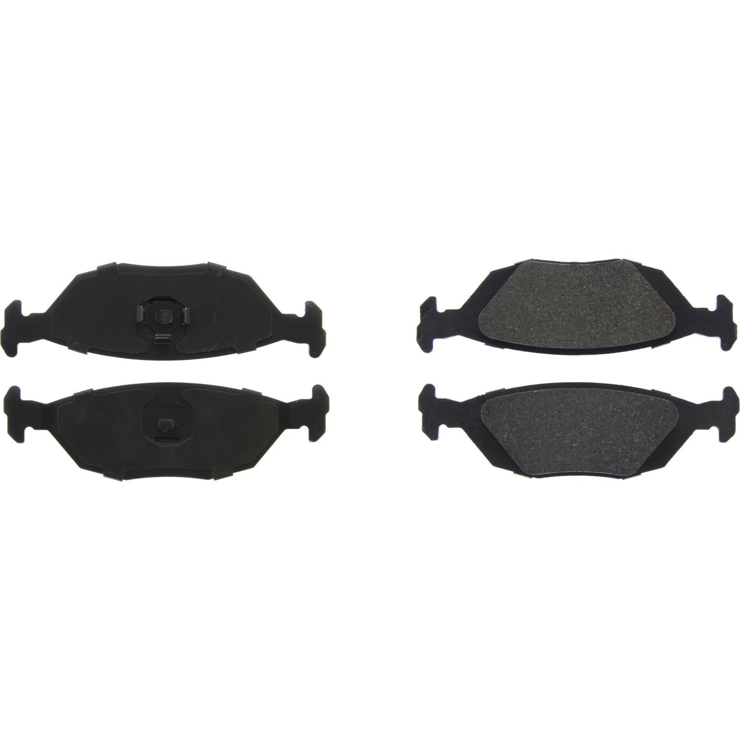 Stoptech Centric 87-93 Saab 900 / 86-98 Saab 9000 Premium Semi-Metallic Brake Pads w/Shims & Hardware - Rear 300.03220
