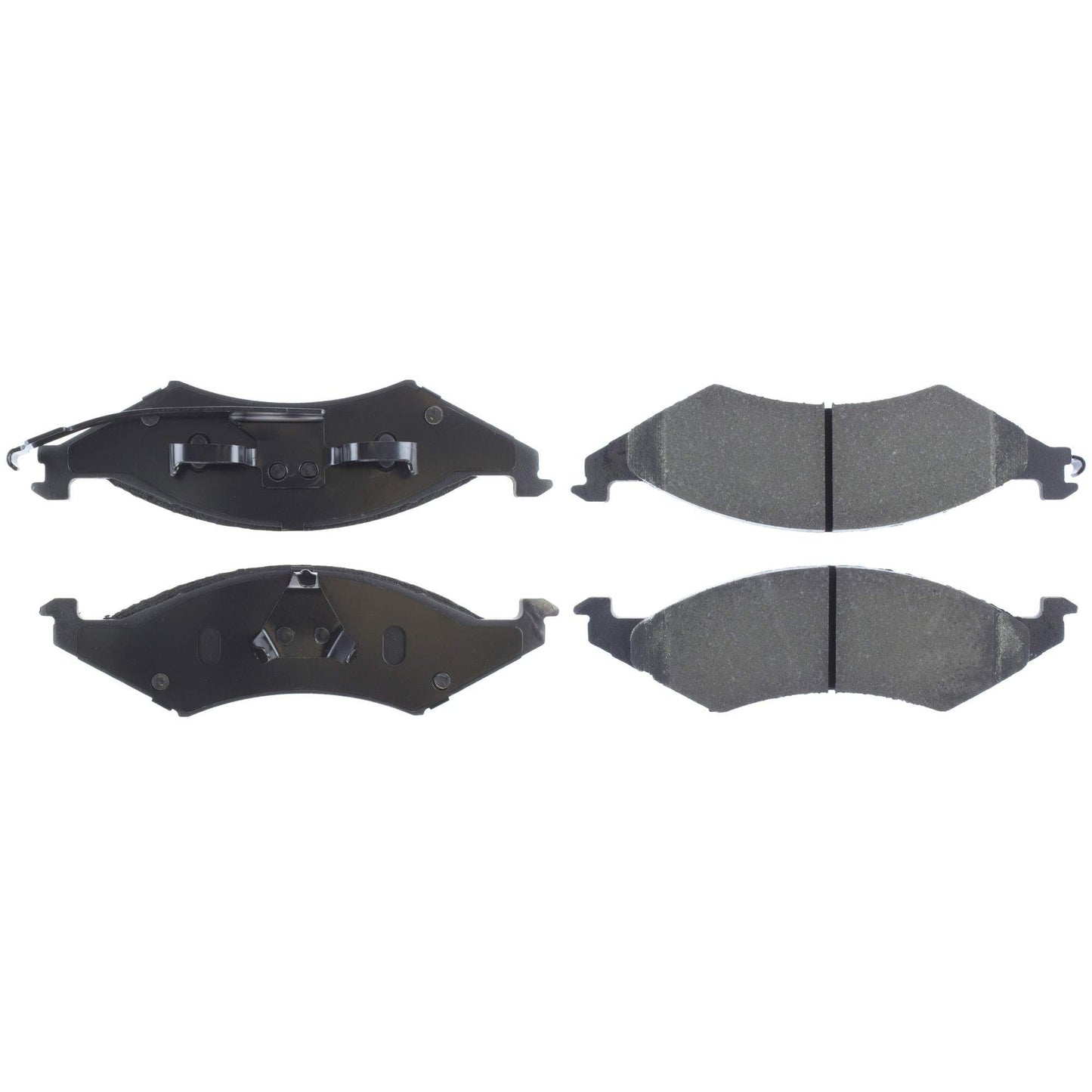 Centric Parts Disc Brake Pad Set with High Performance Shims for Passenger Cars and Light Duty Trucks 300.03240