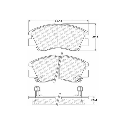 Stoptech Centric Centric Premium Brake Pads 300.03490