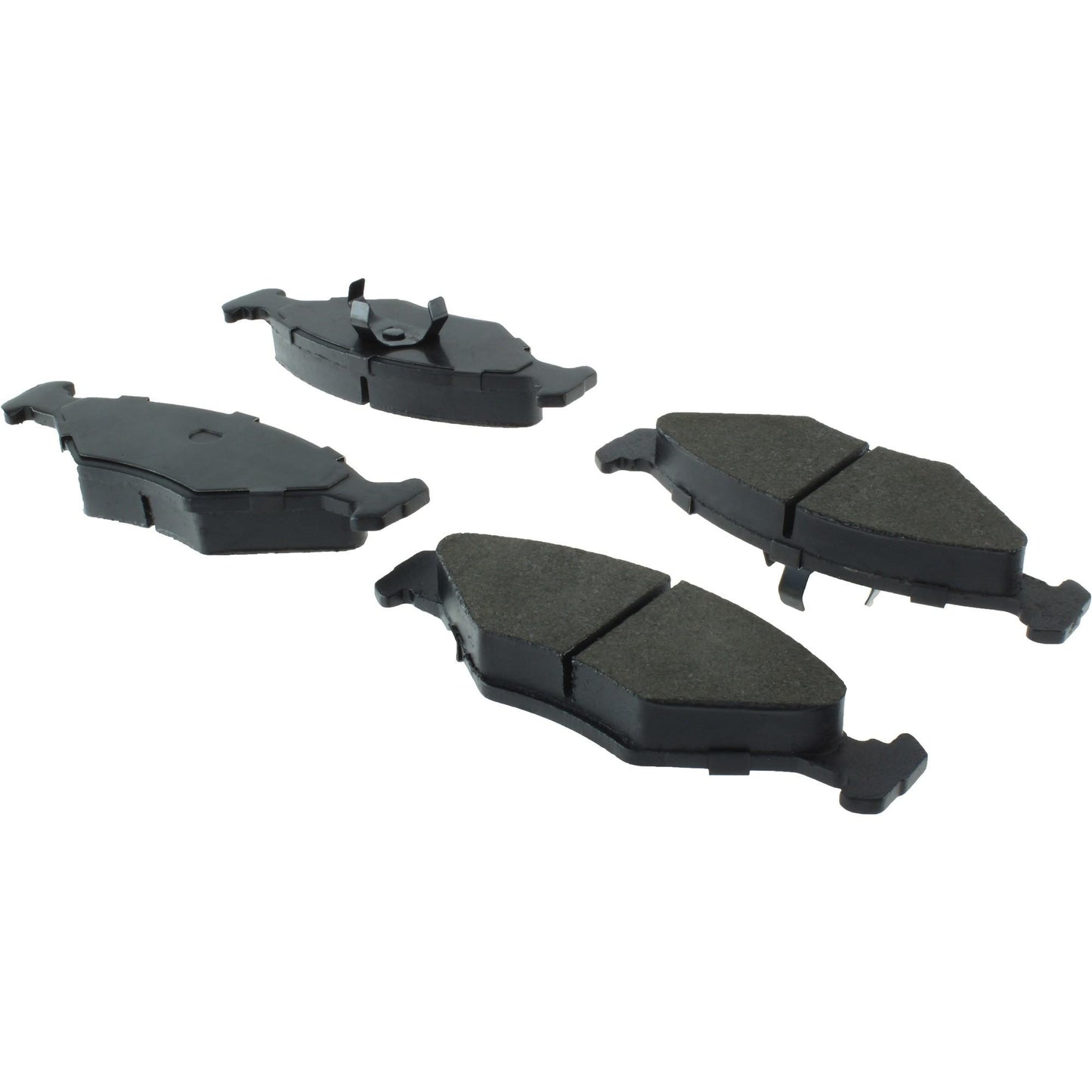 Centric Parts Disc Brake Pad Set Premium Semi-Metallic with Shims for Volkswagen Fox 1987-1993 Pointer 2009-1999 Van 2009-2003 300.03500