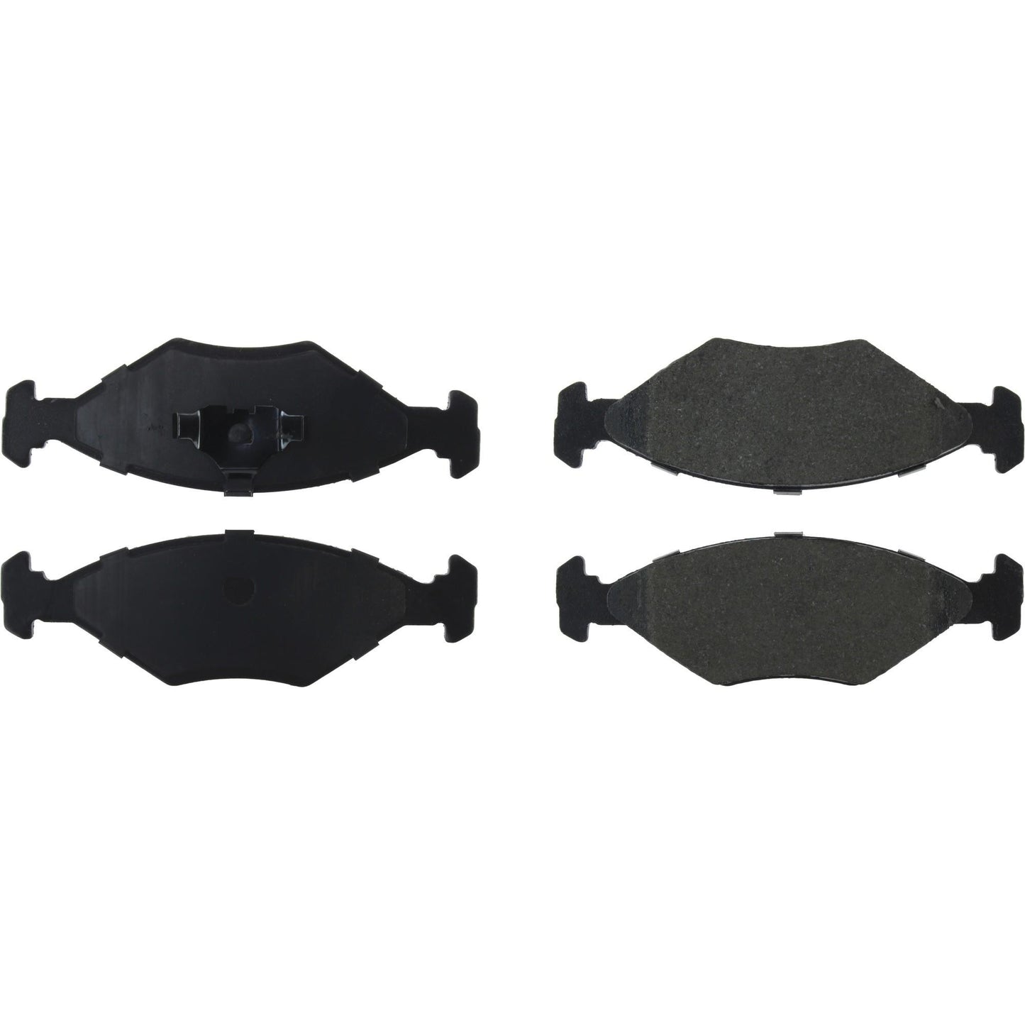 Centric Parts Disc Brake Pad Set Premium Semi-Metallic with Shims for 1999-2009 Volkswagen Pointer 300.03501