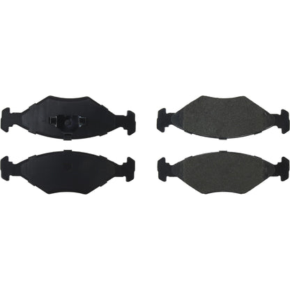 Centric Parts Disc Brake Pad Set Premium Semi-Metallic with Shims for 1999-2009 Volkswagen Pointer 300.03501