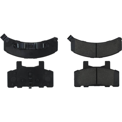 Centric Parts Premium Semi-Metallic Brake Pads with Shims and Hardware 300.03680