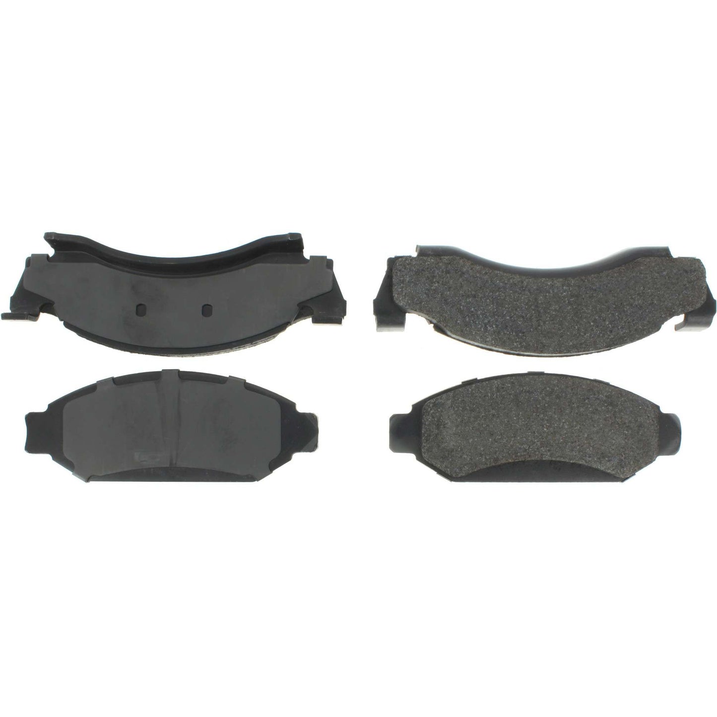 Centric Parts Disc Brake Pad Set Premium Semi-Metallic with Shims for 1993-1986 Ford Bronco, E-150 Econoline, F-150 300.03750