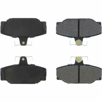 Centric Parts Premium Semi-Metallic Brake Pads with Shims and Hardware 300.03910
