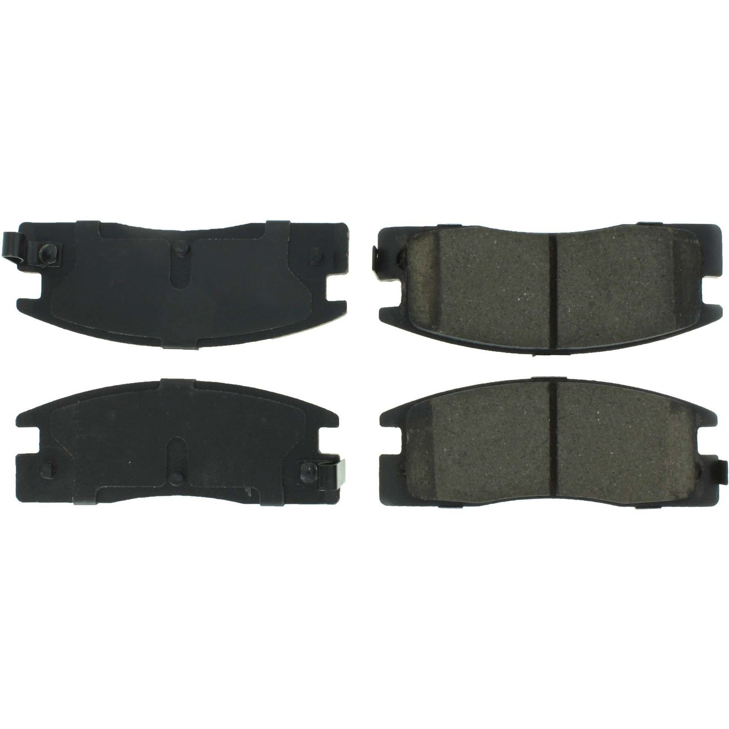 Centric Parts Disc Brake Pad Set Premium Semi-Metallic with Shims and Hardware 300.03980