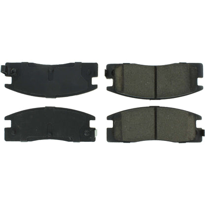 Centric Parts Disc Brake Pad Set Premium Semi-Metallic with Shims and Hardware 300.03980