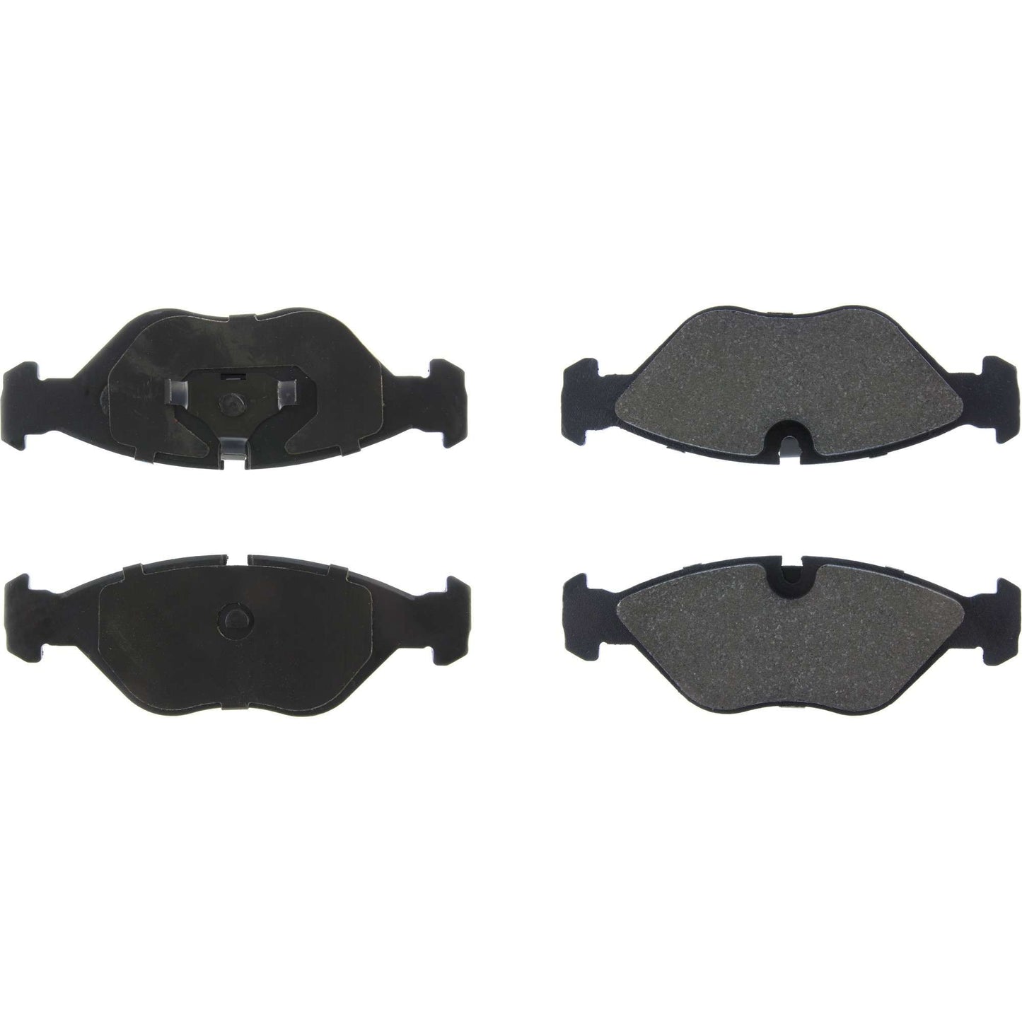 Stoptech Centric 90-98 Saab 9000 Premium Semi-Metallic Brake Pads w/Shims & Hardware - Front 300.04030