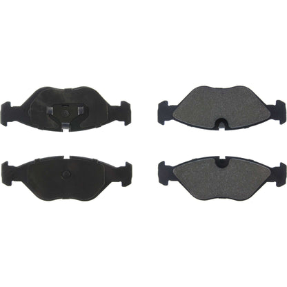 Stoptech Centric 90-98 Saab 9000 Premium Semi-Metallic Brake Pads w/Shims & Hardware - Front 300.04030