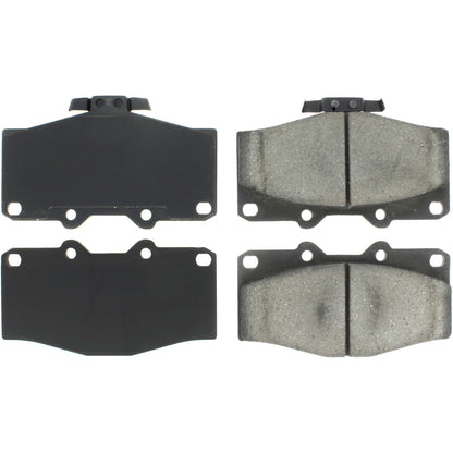 Centric Parts Disc Brake Pad Set Premium Semi-Metallic with Shims and Hardware for 1991-1988 Toyota 4Runner Pickup 1995-1988 300.04100