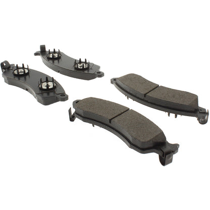 Centric Parts Disc Brake Pad Set Premium Semi-Metallic with Shims for 1992-2004 Chevrolet Camaro Ford Mustang Pontiac Firebird Corvette