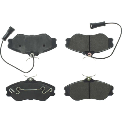 Centric Parts Disc Brake Pad Set Premium Semi-Metallic with Shims for Audi 90 1995-1993 300.04190