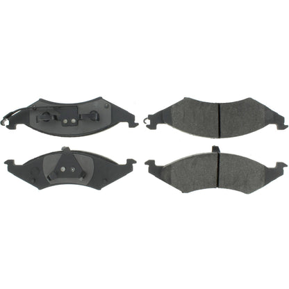 Centric Parts Disc Brake Pad Set Premium Semi-Metallic with Shims and Hardware for 1993-1986 Ford Taurus Mercury Sable 300.04210