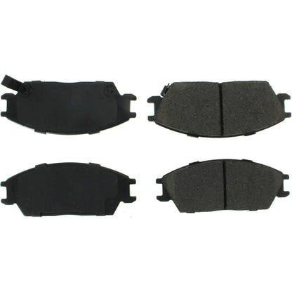 Centric Parts Disc Brake Pad Set Premium Semi-Metallic with Shims for 2004-2006 Dodge Verna 300.04400
