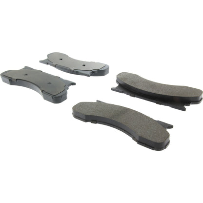 Centric Parts Disc Brake Pad Set Premium Semi-Metallic with Shims for Ford E-200 Econoline 1974-1973, E-250 Econoline 1985-1975, E-350 Econoline 1985-1980 Part 300.04501
