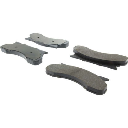 Centric Parts Disc Brake Pad Set Premium Semi-Metallic with Shims for Ford E-200 Econoline 1974-1973, E-250 Econoline 1985-1975, E-350 Econoline 1985-1980 Part 300.04501