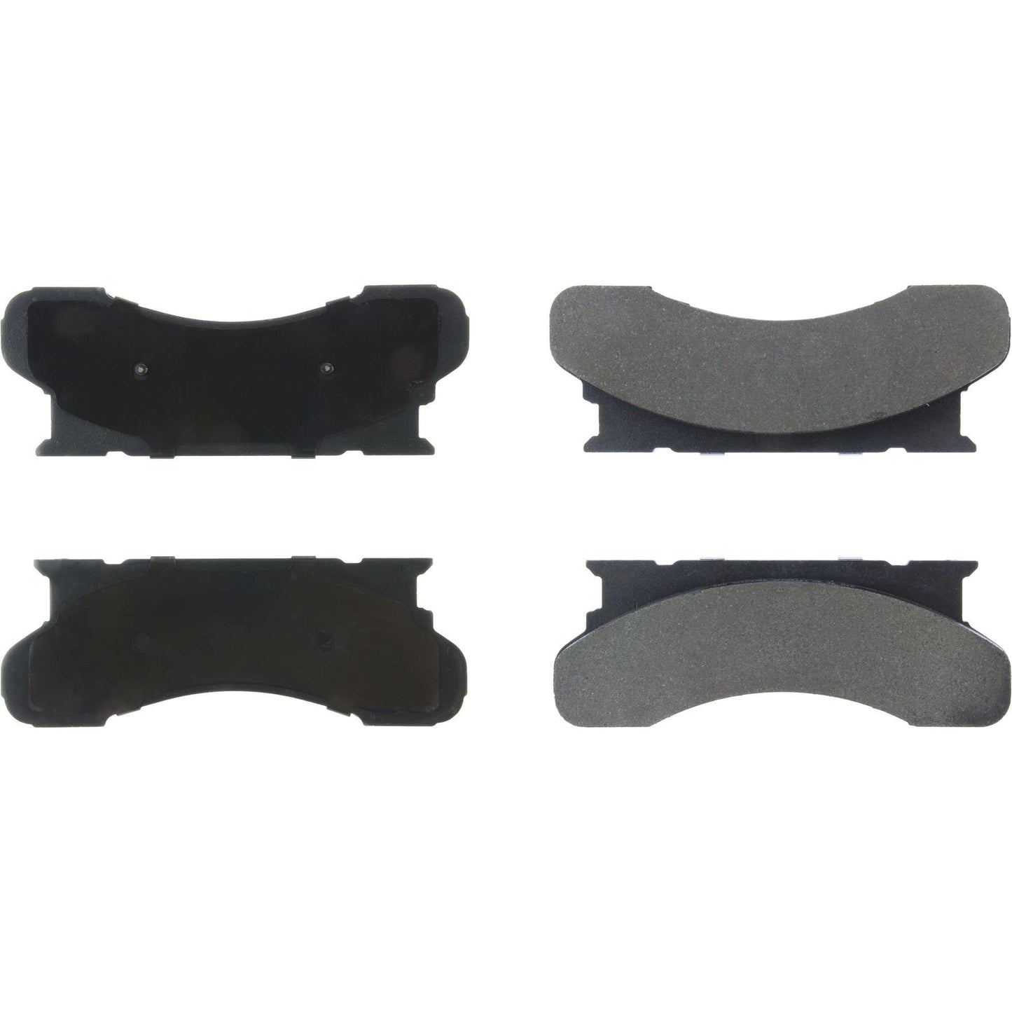 Centric Parts Disc Brake Pad Set Premium Semi-Metallic with Shims for Ford E-200 Econoline 1974-1973, E-250 Econoline 1985-1975, E-350 Econoline 1985-1980 Part 300.04501