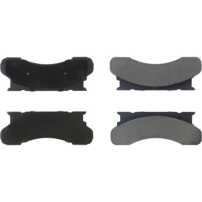 Centric Parts Disc Brake Pad Set Premium Semi-Metallic with Shims for Ford E-200 Econoline 1974-1973, E-250 Econoline 1985-1975, E-350 Econoline 1985-1980 Part 300.04501