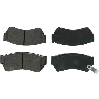 Centric Parts Disc Brake Pad Set Premium Semi-Metallic with Shims for 1992-2001 Chevrolet Metro, Sprint, Geo Metro, Pontiac Firefly, Suzuki Swift 300.04510