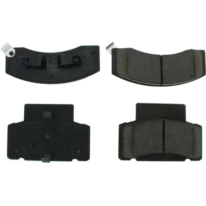 Centric Parts Disc Brake Pad Set Premium Semi-Metallic with Shims and Hardware 300.04590