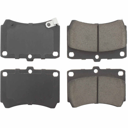 Centric Parts Disc Brake Pad Set Premium Semi-Metallic with Shims and Hardware for 1997-1994 Ford Aspire, 1996-1991 Escort, 2002-2001 Kia Rio, 1995-1990 Mazda 323, 1998-1990 Protege, 1996-1991 Mercury Tracer 300.04660