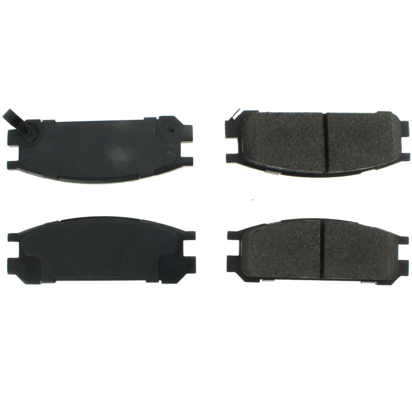 Centric Parts Disc Brake Pad Set Premium Semi-Metallic with Shims for Subaru Impreza 1993‑1998 Legacy 1990‑1999 SVX 1992‑1997 300.04710