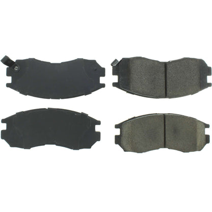 Centric Parts Disc Brake Pad Set Premium Semi-Metallic with Shims for 1990-2005 Chrysler Sebring, Dodge Avenger 300.04840
