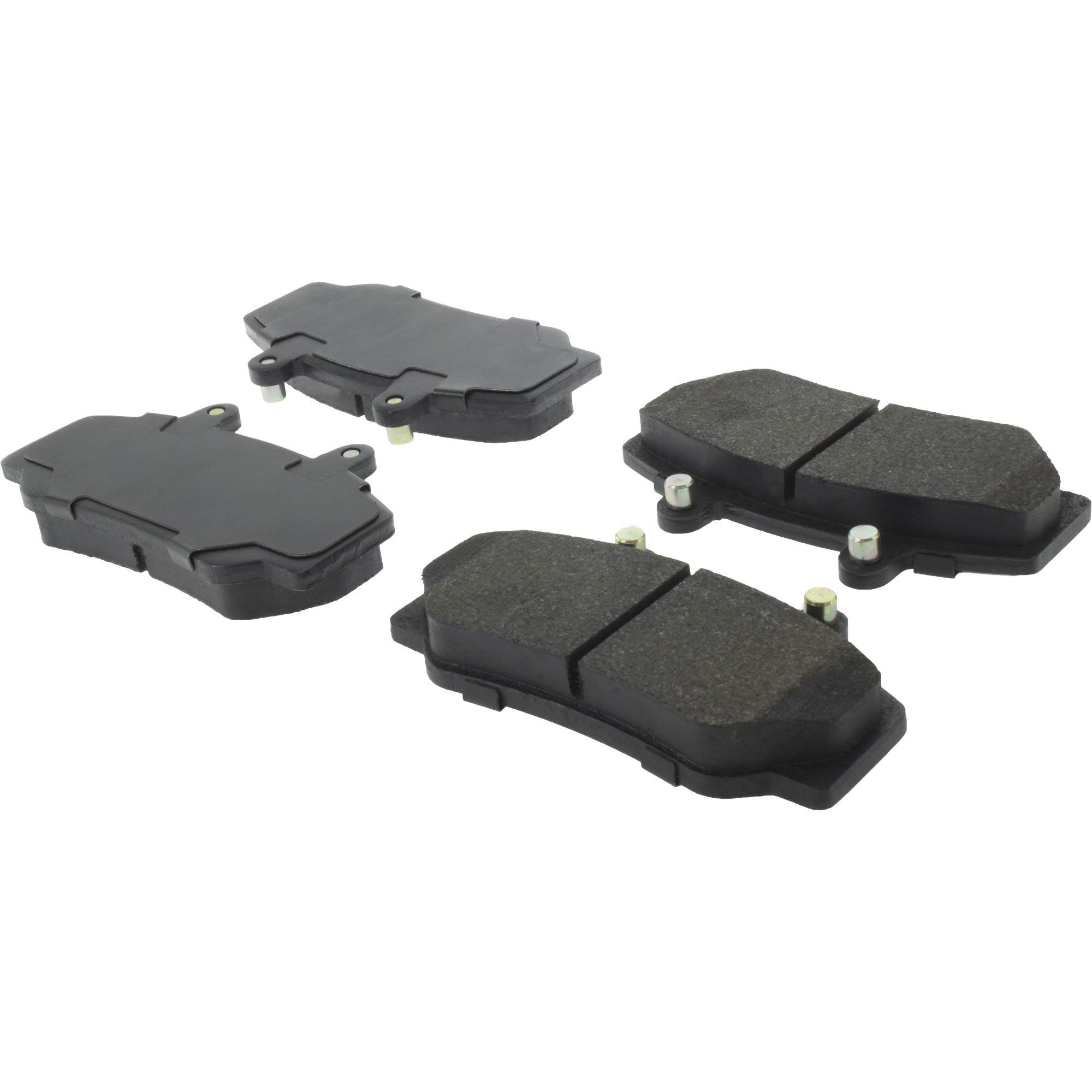 StopTech Premium Semi-Metallic Brake Pads with Shims and Hardware 300.04920