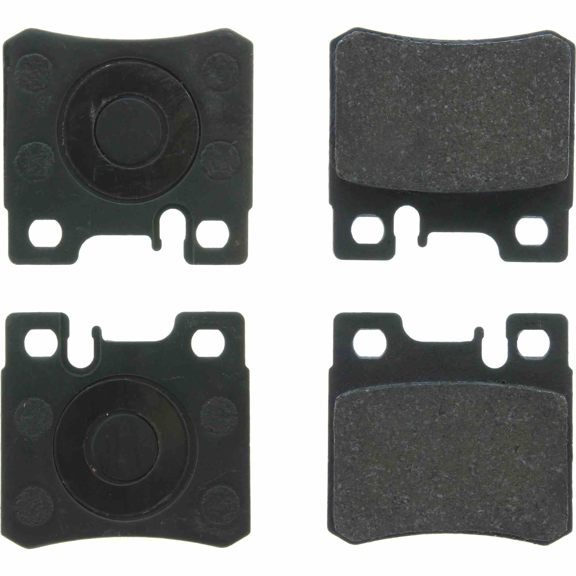 StopTech Premium Semi-Metallic Brake Pads with Shims 300.04950