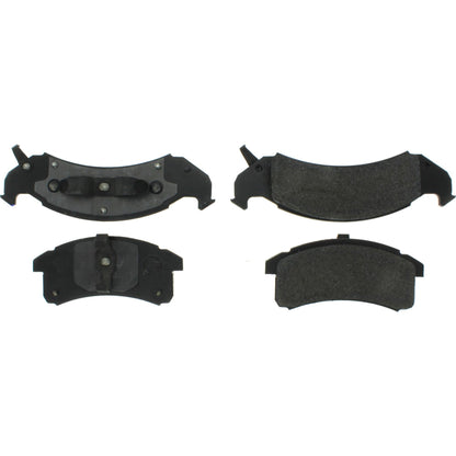 Centric Parts Disc Brake Pad Set with High Performance Shims 300.05050