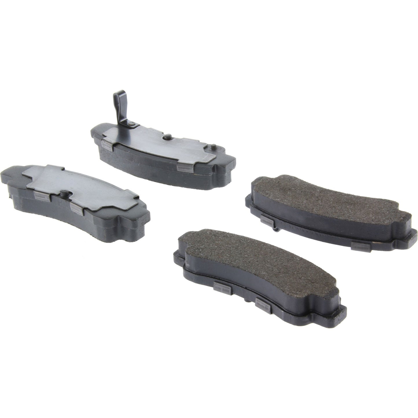 Centric Parts Disc Brake Pad Set Premium Semi-Metallic with Shims and Hardware for Nissan Sentra 1991‑1994, NX 1991‑1993, Tsuru 1993‑1996 300.05110