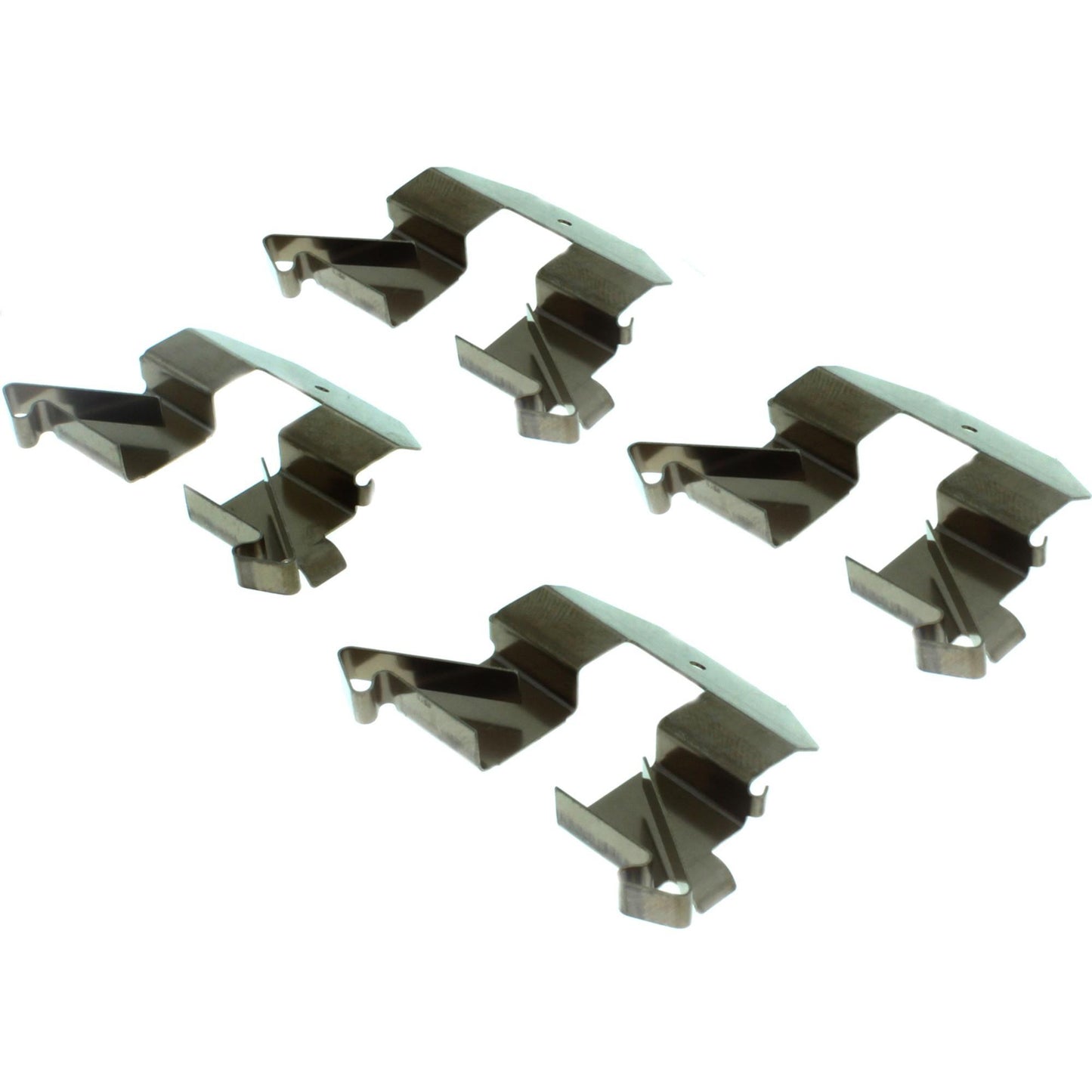 Centric Parts Disc Brake Pad Set Premium Semi-Metallic with Shims and Hardware for Nissan Sentra 1991‑1994, NX 1991‑1993, Tsuru 1993‑1996 300.05110