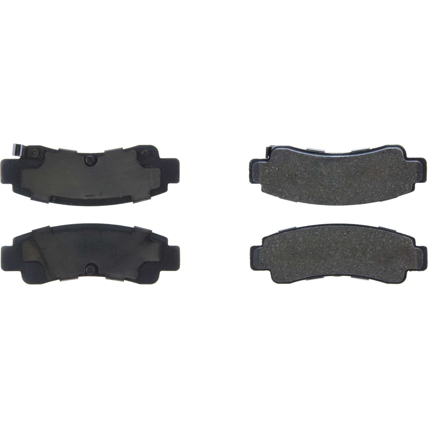 Centric Parts Disc Brake Pad Set Premium Semi-Metallic with Shims and Hardware for Nissan Sentra 1991‑1994, NX 1991‑1993, Tsuru 1993‑1996 300.05110