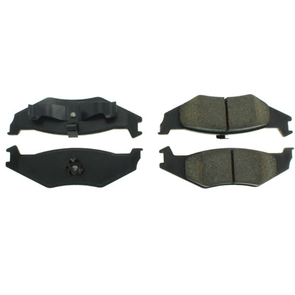 Centric Parts Disc Brake Pad Set Premium Semi-Metallic with Shims for 2004-1998 Chrysler 300M 300.05120