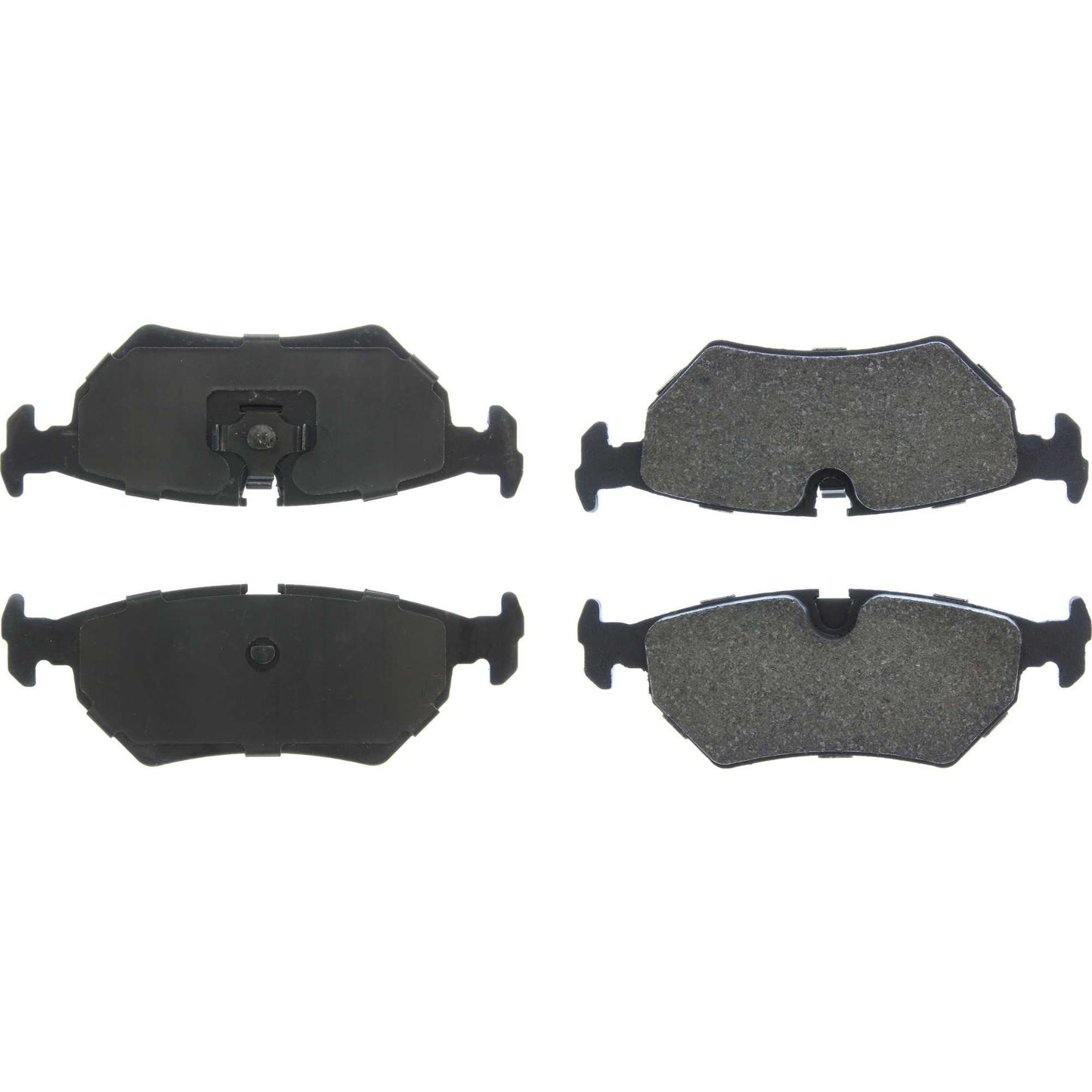 StopTech Premium Semi-Metallic Brake Pads with Shims and Hardware 300.05170