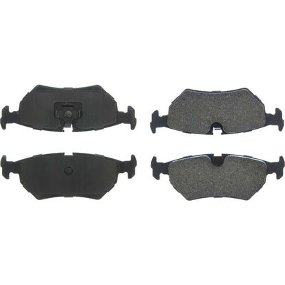 StopTech Premium Semi-Metallic Brake Pads with Shims and Hardware 300.05170