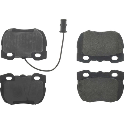 Centric Parts Disc Brake Pad Set Premium Semi-Metallic with Shims and Hardware 300.05200