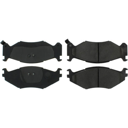 Centric Parts Disc Brake Pad Set Premium Semi-Metallic with Shims and Hardware for 1991-1995 Chrysler Daytona LeBaron Town & Country Dodge Caravan Grand Caravan Spirit Plymouth Acclaim Grand Voyager Voyager 300.05220