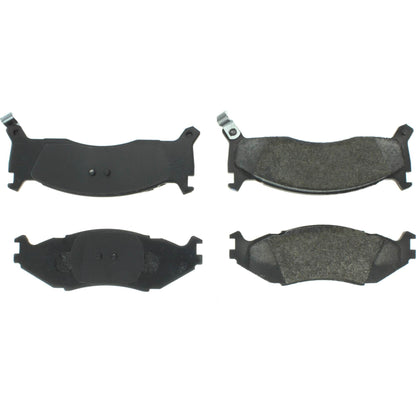 Centric Parts Disc Brake Pad Set with High Performance Shims for Passenger Cars and Light Duty Trucks 300.05240
