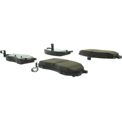 Centric Parts Disc Brake Pad Set Premium Semi-Metallic with Shims and Hardware for 1991-1997 Toyota Previa 300.05270