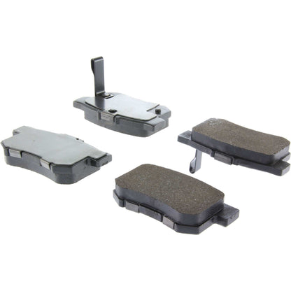 Centric Parts Disc Brake Pad Set Premium Semi-Metallic with Shims and Hardware for 1997-1999 Acura CL 2002-1997 Honda Accord 300.05371