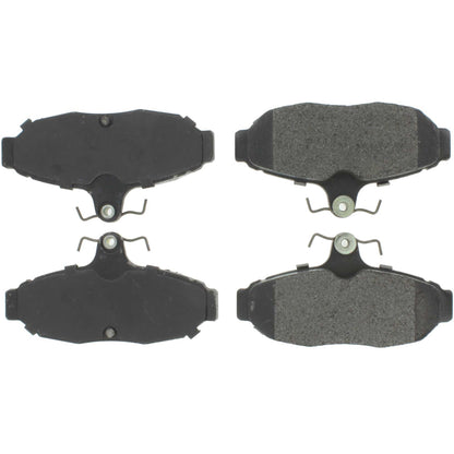 Centric Parts Disc Brake Pad Set Premium Semi-Metallic with Shims and Hardware for 1985-1995 Ford Cougar Mustang Taurus Thunderbird Lincoln Continental Mark VII Mercury Cougar Sable 300.05450