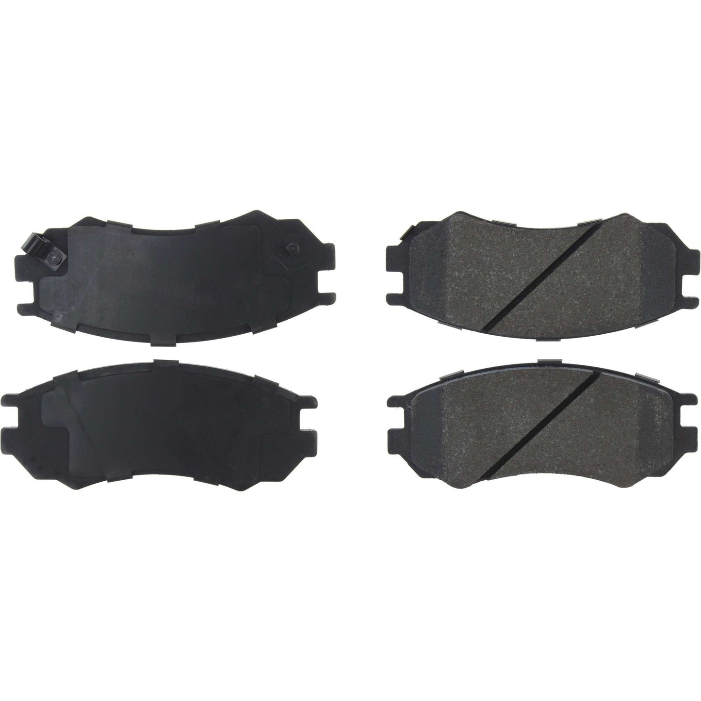Centric Parts Disc Brake Pad Set Premium Semi-Metallic with Shims and Hardware 300.05490