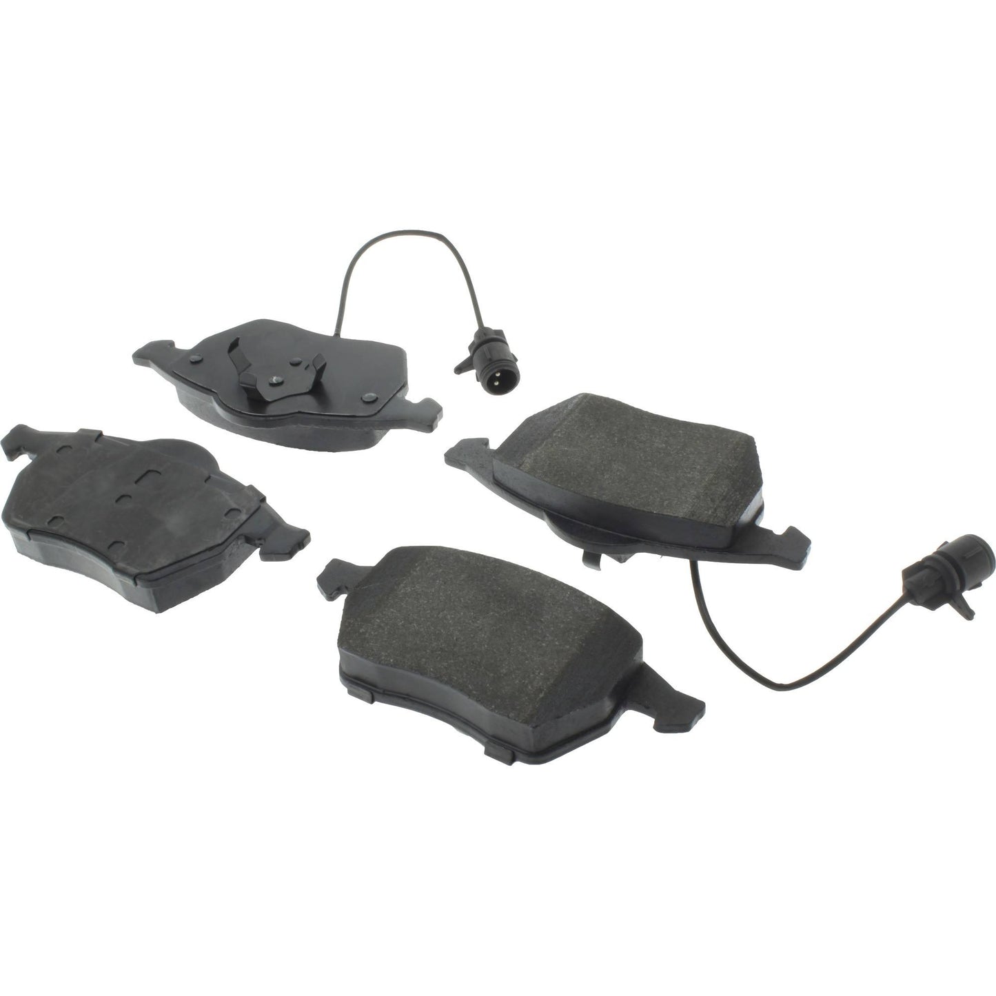 StopTech Premium Semi-Metallic Brake Pads with Shims and Hardware 300.05552