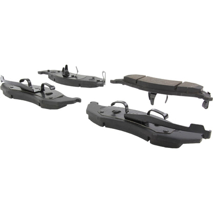 Centric Parts Disc Brake Pad Set with High Performance Shims for 100% Asbestos and Copper Free Formula 300.05760